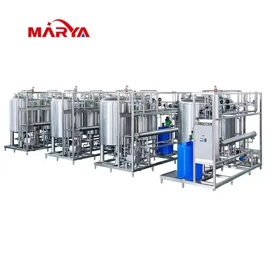 Hồ sơ điện tử và hệ thống bồn trộn chế phẩm thép không gỉ của Marya Pharmaceutical hình ảnh 1-description