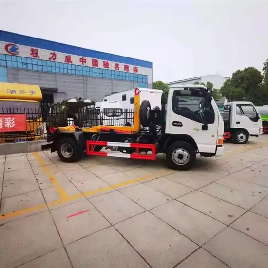 Xe tải nặng chuyên dụng vận chuyển rác thải hình ảnh 1-description