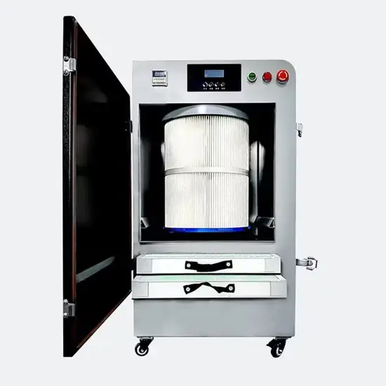 Máy hút khói laser với tiếng ồn thấp và 4 lớp lọc, hiệu quả cho máy in Dtf hình ảnh 1-description